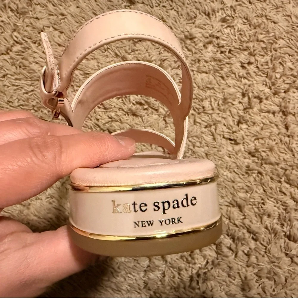 Kate Spade Pink Patent Sandals